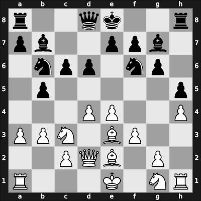 1966 Reykjavik – Round 2 – Thorbergsson, Freysteinn – 1/2-1/2 – Vasiukov, Evgeni – G9