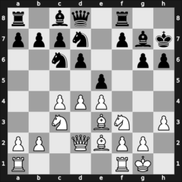 1966 Reykjavik – Round 2 – Palmason, Gudmundur – 1/2-1/2 – Kristinsson, Jon – G11