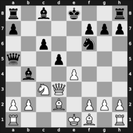 1966 Reykjavik – Round 5 – Kristinsson, Jon – 1/2-1/2 – Wade, Robert G – G24