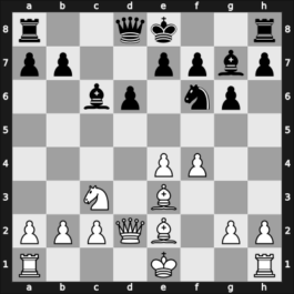 1966 Reykjavik – Round 9 – Olafsson, Fridrik – 1/2-1/2 – Palmason, Gudmundur – G47