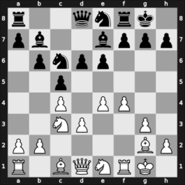 1966 Rio Hondo zt – Round 6 – Acosta Garcia, Rafael Isaac – 1/2-1/2 – Emma, Jaime – G11