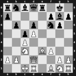 1966 Rio Hondo zt – Round 6 – Mecking, Henrique – 1/2-1/2 – Quinones Carrillo, Oscar – G32