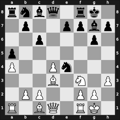 1966 Rio Hondo zt – Round 7 – Schweber, Samuel – 1/2-1/2 – Pelikan, Jan – G39