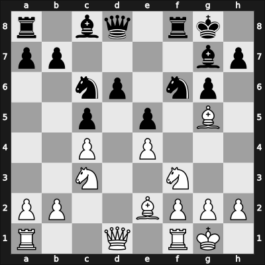 1966 Rio Hondo zt – Round 13 – Miranda, Marcio Marcos do Carmo – 1/2-1/2 – Panno, Oscar – G76