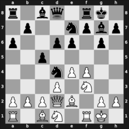 1966 Rio Hondo zt – Round 14 – Acevedo Carmona, Juan Diego – 1/2-1/2 – Bolbochan, J. – G80