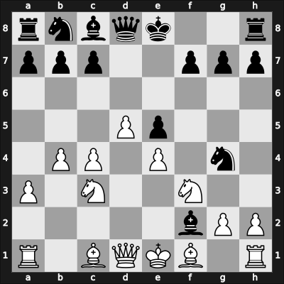 1966 Rubinstein Memorial 04th – Round 6 – Kluger, Gyula – 0-1 – Liebert, Heinz – G30