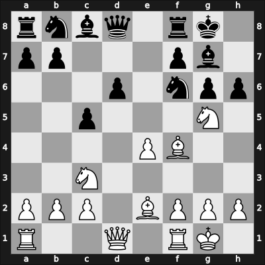 1966 Rubinstein Memorial 04th – Round 7 – Smyslov, Vladimir – 1-0 – Balcerowski, Witold – G39
