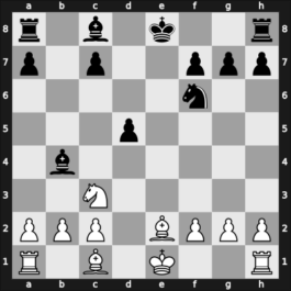 1966 Rzeszow ch POL – Round 1 – Lachut, Jan – 1/2-1/2 – Balcerowski, Witold – G6