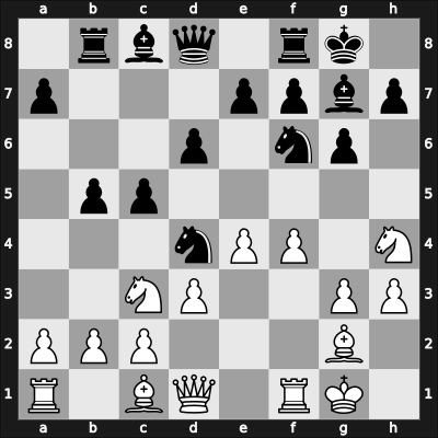 1966 Rzeszow ch POL – Round 2 – Gromek, Jozef – 0-1 – Schmidt, Wlodzimierz – G14