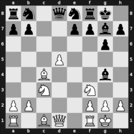 1966 Rzeszow ch POL – Round 4 – Balcerowski, Witold – 1-0 – Witkowski, Stefan – G23