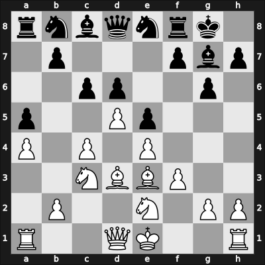 1966 Rzeszow ch POL – Round 7 – Balcerowski, Witold – 1/2-1/2 – Brzozka, Stefan – G45