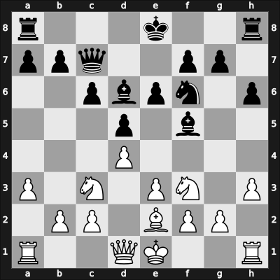 1966 Rzeszow ch POL – Round 8 – Filipowicz, Andrzej – 1/2-1/2 – Schmidt, Wlodzimierz – G51