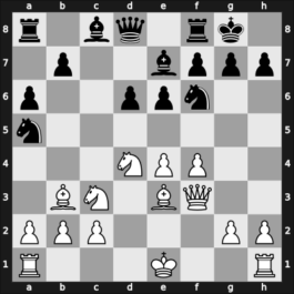 1966 Rzeszow ch POL – Round 10 – Filipowicz, Andrzej – 1/2-1/2 – Gromek, Jozef – G66