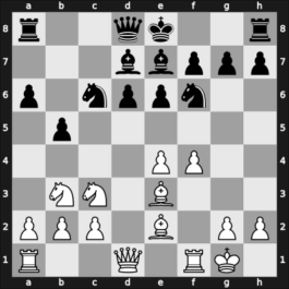 1966 Rzeszow ch POL – Round 13 – Grabczewski, Romuald – 0-1 – Filipowicz, Andrzej – G88