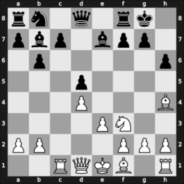 1966 Santa Monica – Round 1 – Petrosian, Tigran A. – 1/2-1/2 – Spassky, Boris V. – G2