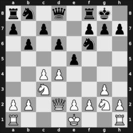 1966 Santa Monica – Round 1 – Ivkov, Borislav – 1-0 – Larsen, Benjamin Holsko – G4