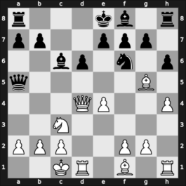 1966 Santa Monica – Round 3 – Unzicker, Wolfgang – 1/2-1/2 – Larsen, Benjamin Holsko – G18