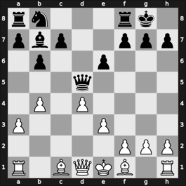 1966 Santa Monica – Round 9 – Donner, Jan-Hein – 1/2-1/2 – Spassky, Boris V. – G38