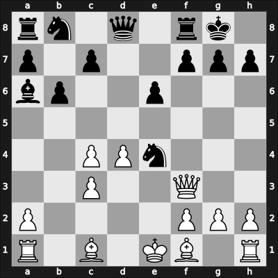 1966 Santa Monica – Round 11 – Portisch, Lajos – 0-1 – Fischer, Robert J – G47