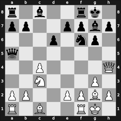 1966 Santa Monica – Round 12 – Larsen, Benjamin Holsko – 0-1 – Unzicker, Wolfgang – G52