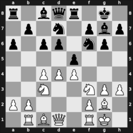 1966 Santa Monica – Round 15 – Donner, Jan-Hein – 1/2-1/2 – Reshevsky, Samuel – G62