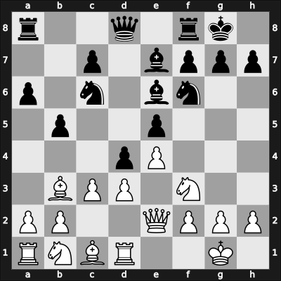 1966 Santa Monica – Round 18 – Spassky, Boris V. – 1-0 – Donner, Jan-Hein – G74