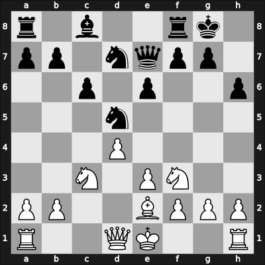 1966 Sarajevo – Round 1 – Damjanovic, Marko – 1/2-1/2 – Bogdanovic, Radivoje – G2