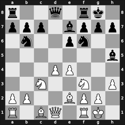 1966 Sarajevo – Round 8 – Pachman, Ludek – 1/2-1/2 – Mestrovic, Zvonimir – G25