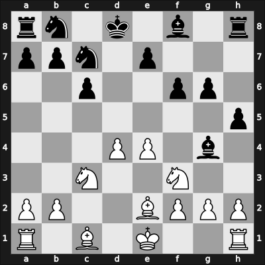 1966 Sarajevo Sarajevo BIH – Round 14 – Pachman, Ludek – 1/2-1/2 – Honfi, K. – G50