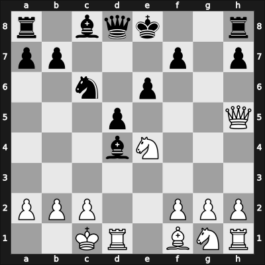 1966 Sochi – Round 1 – Zakharov, Alexander V – 1/2-1/2 – Krogius, Nikolai V – G5