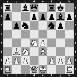 1966 Sochi – Round 4 – Matulovic, Milan – 1/2-1/2 – Zakharov, Alexander V – G19