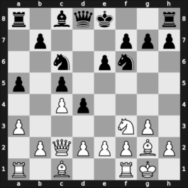 1966 Sochi – Round 7 – Polugaevsky, L. – 1-0 – Kortchnoi, V. – G27