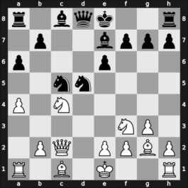 1966 Sochi – Round 8 – Bertok, Mario Jr. – 1/2-1/2 – Polugaevsky, L. – G30