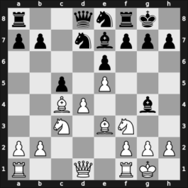 1966 Sochi Chigorin Memorial 04th – Round 3 – Bobotsov, Milko G – 0-1 – Matulovic, Milan – G15
