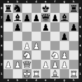 1966 Sochi Chigorin Memorial 04th – Round 12 – Antoshin, Vladimir S – 1/2-1/2 – Polugaevsky, Lev – G48