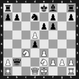 1966 Sochi Chigorin Memorial 04th – Round 15 – Polugaevsky, Lev – 1-0 – Sergievsky, Vladimir D – G61