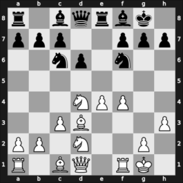 1966 Sukhumi – Round 3 – Velimirovic, Dragoljub – 1/2-1/2 – Keres, Paul – G28
