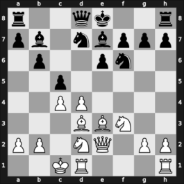 1966 Sunderland ch-BCF – Round 1 – Borwell, Alan P – 1/2-1/2 – Wallis, Philip N – G21