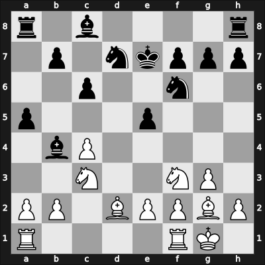 1966 Sunderland ch-BCF – Round 8 – Tabakiernik, W. – 0-1 – Clarke, Paul R H – G71