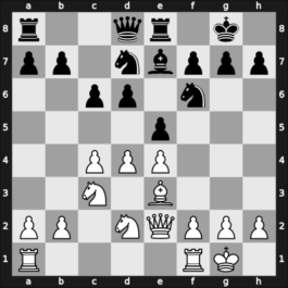 1966 Szombathely – Round 1 – Uhlmann, Wolfgang – 1-0 – Bronstein, David I – G6