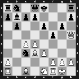 1966 Szombathely – Round 1 – Bronstein, David I – 1/2-1/2 – Dely, Peter – G7