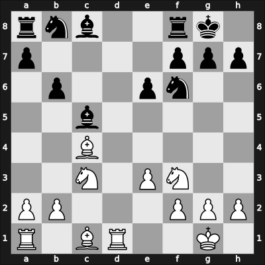 1966 Tbilisi ch-URS – Round 1 – Osnos, Viatcheslav – 1/2-1/2 – Liberzon, Vladimir M – G5