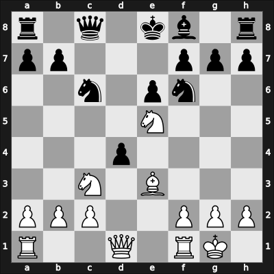 1966 Tbilisi ch-URS – Round 4 – Gurgenidze, Bukhuti – 1/2-1/2 – Gufeld, Eduard – G36