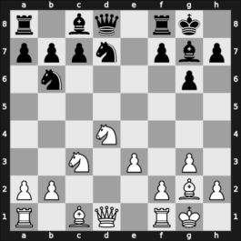 1966 Tbilisi ch-URS – Round 6 – Korchnoi, Viktor – 1/2-1/2 – Gufeld, Eduard – G51