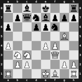 1966 Tbilisi ch-URS – Round 7 – Gufeld, Eduard – 1-0 – Suetin, Alexey S – G66