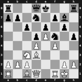 1966 Tbilisi ch-URS – Round 10 – Krogius, Nikolai V – 1-0 – Bronstein, David I – G92