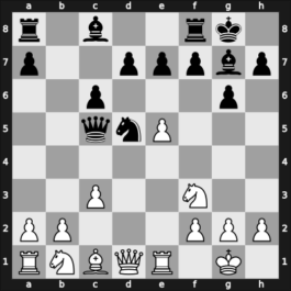 1966 Tbilisi ch-URS – Round 11 – Gurgenidze, Bukhuti – 1/2-1/2 – Suetin, Alexey S – G99