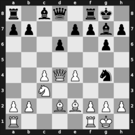 1966 Tbilisi ch-URS – Round 12 – Vasiukov, Evgeni – 0-1 – Gufeld, Eduard – G107