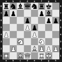 1966 Tbilisi ch-URS – Round 13 – Korchnoi, Viktor – 1-0 – Suetin, Alexey S – G115