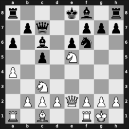 1966 Tbilisi ch-URS – Round 13 – Gurgenidze, Bukhuti – 1/2-1/2 – Liberzon, Vladimir M – G116
